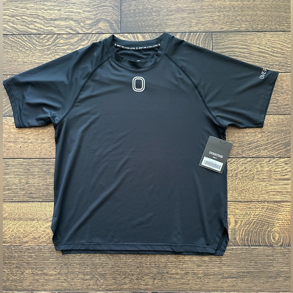 NWT Overtime Black T-Shirt